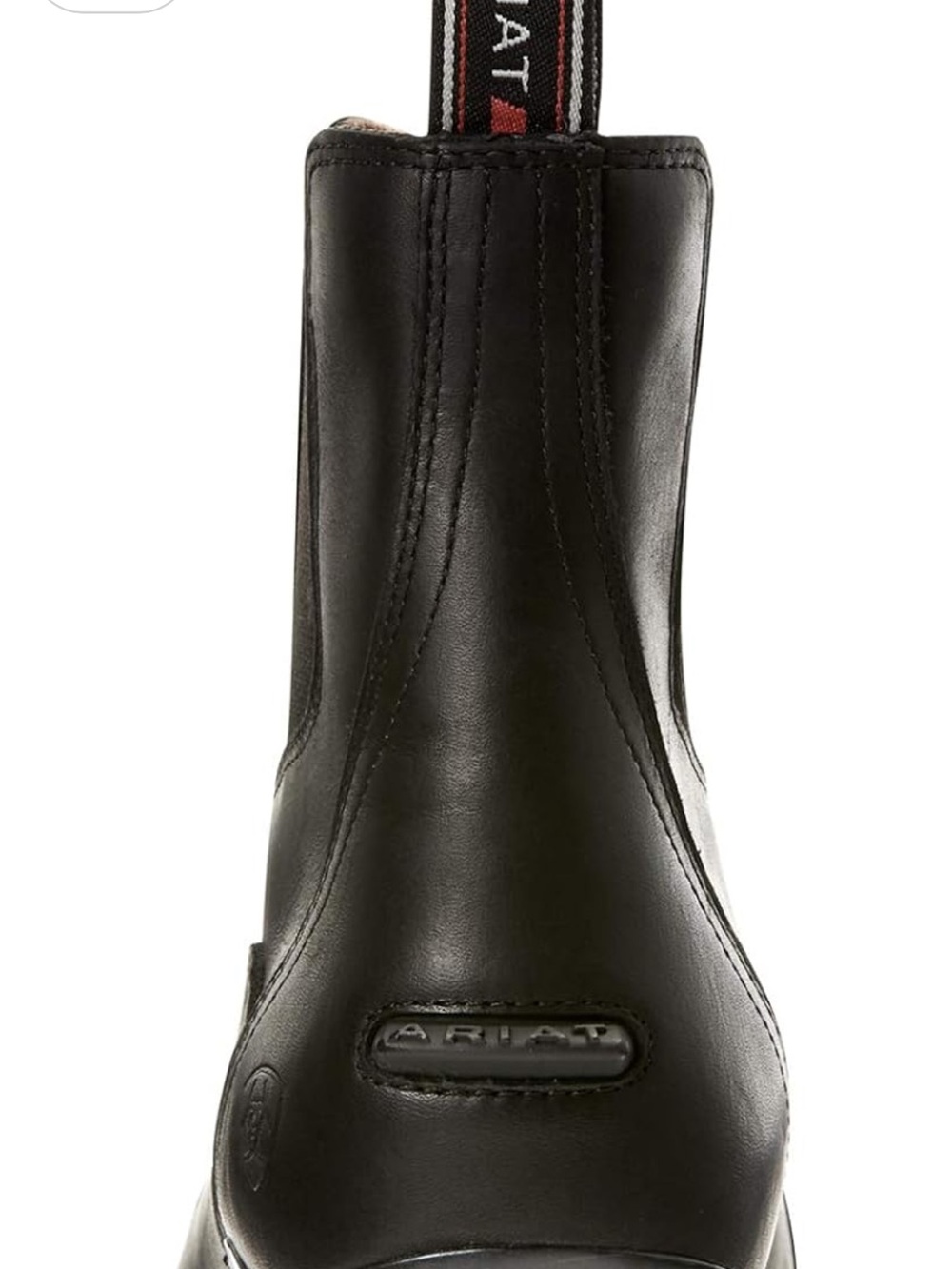 Ariat Black Slip-On Leather Work Boot